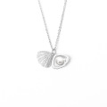 925 Collier de perle en or rose en argent sterling